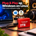 External SSD 2TB USB-C Up to 1050 MB/s
