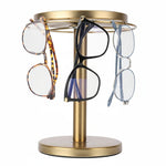 Eyeglasses Organizer 360° Rotating Metal Space-Saving Stand