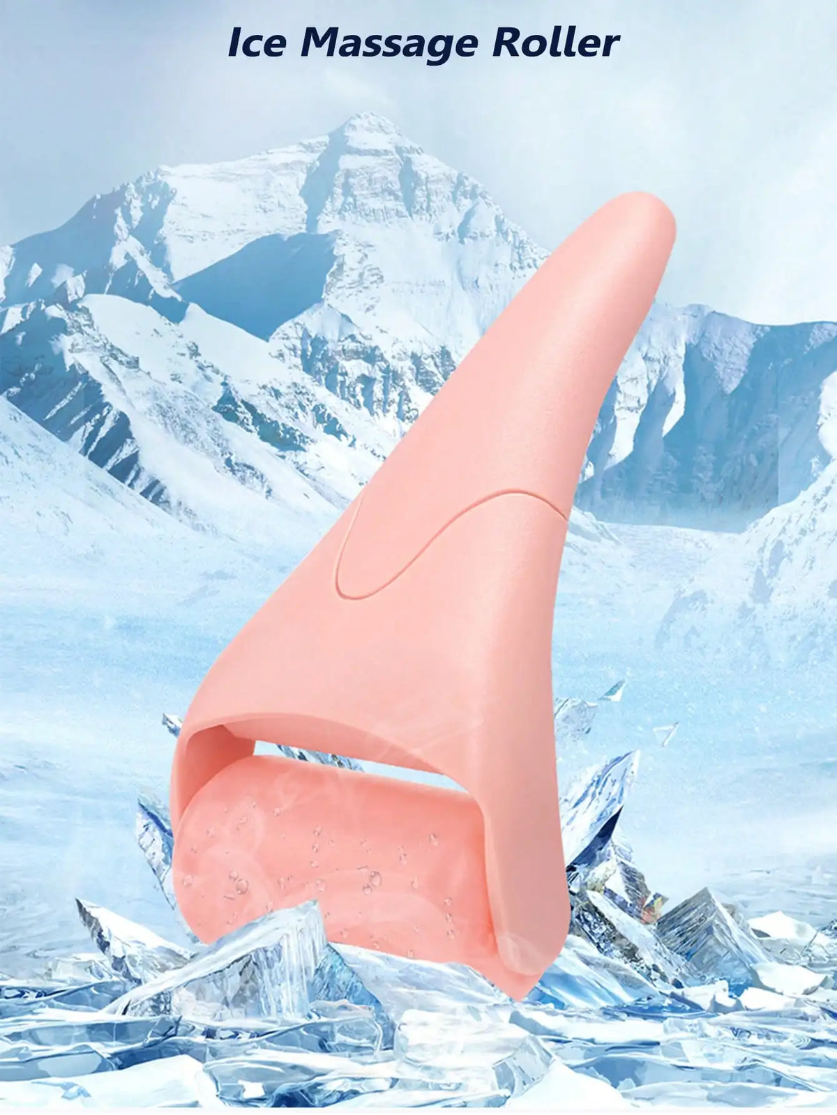 Facial Ice Roller Cooling & De-Puffing Freezer-Safe