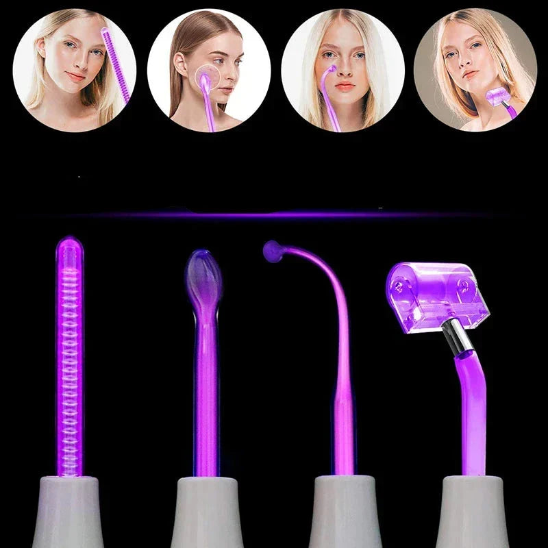 Facial Wand High-Frequency Glass Electrode Face & Scalp Care