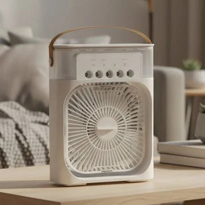 Fan & Humidifier Compact Portable Low Power Consumption