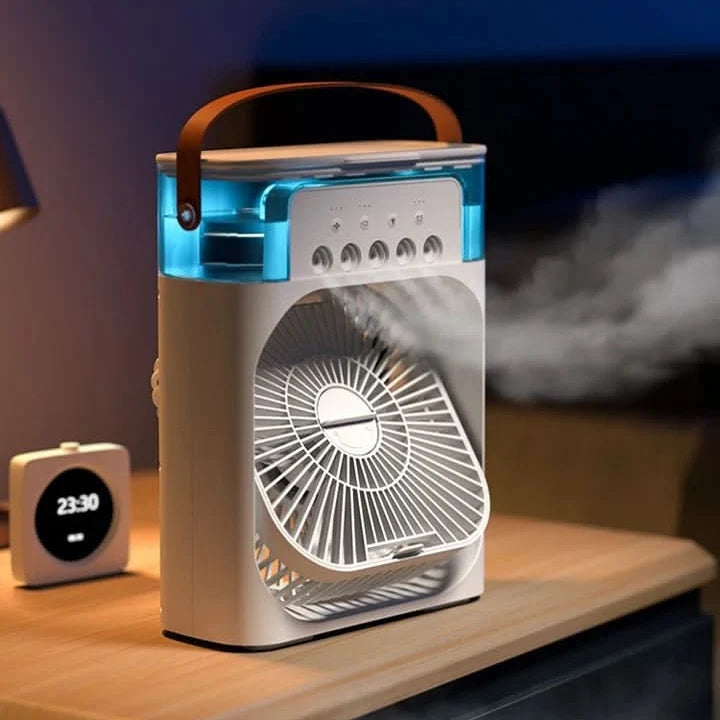 Fan & Humidifier Compact Portable Low Power Consumption