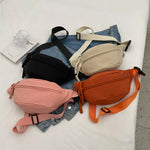 Fanny Pack Adjustable Strap Multiple Compartments Waist & Crossbody Wear