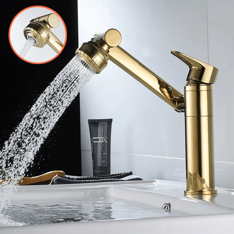 Faucet Attachment 360° Swivel Spray Function Stainless Steel
