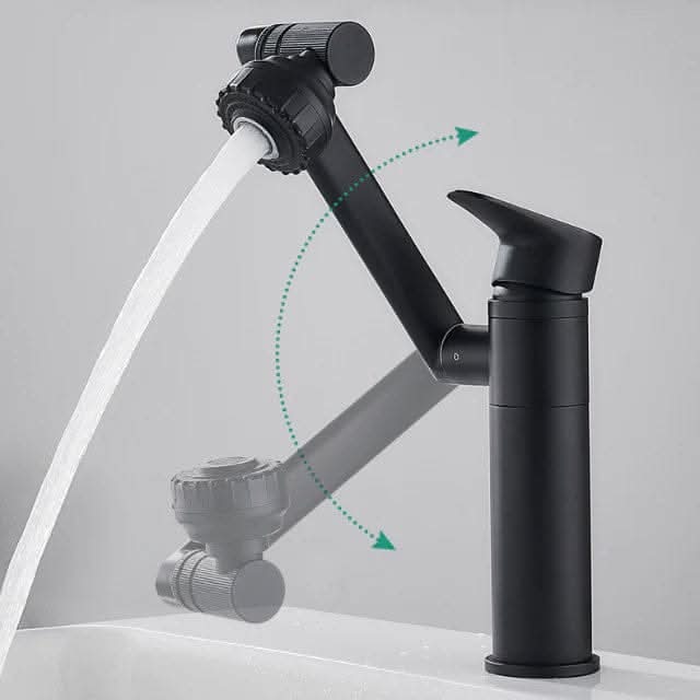 Faucet Attachment 360° Swivel Spray Function Stainless Steel