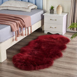 Faux Fur Rug Long-Pile Soft Non-Slip Backing