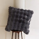 Faux Fur Throw Blanket Soft Insulating Wave Texture