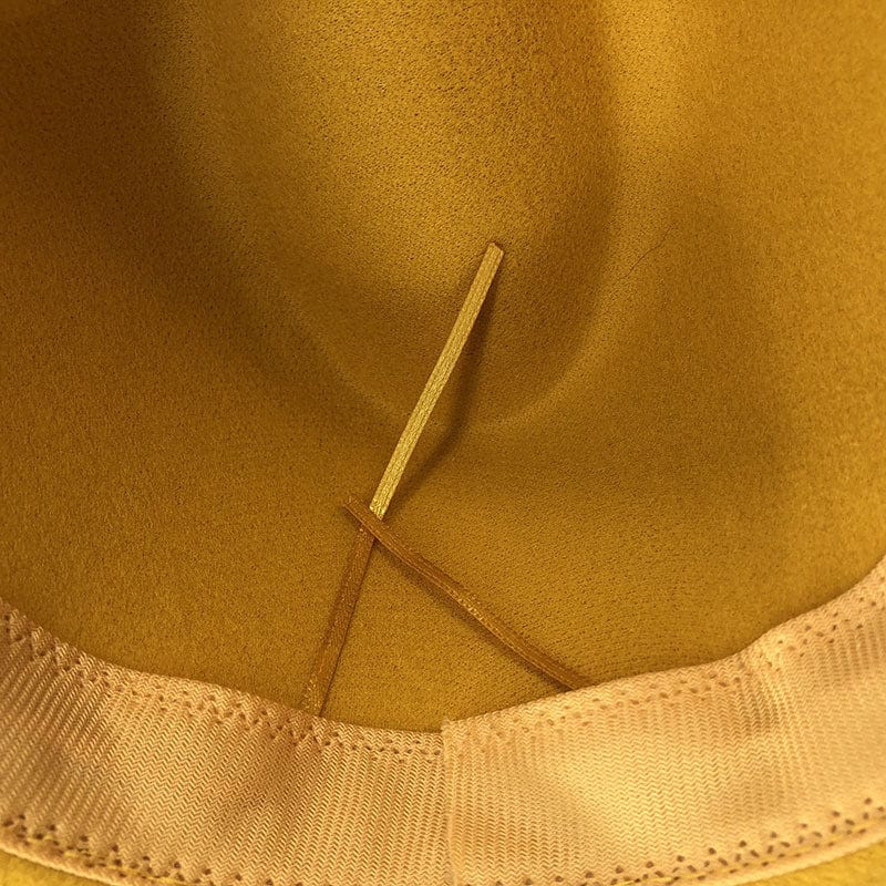 Fedora Hat Cotton & Wool Sun Protection Leather Band