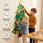 Felt Christmas Tree Removable Reusable Ornaments