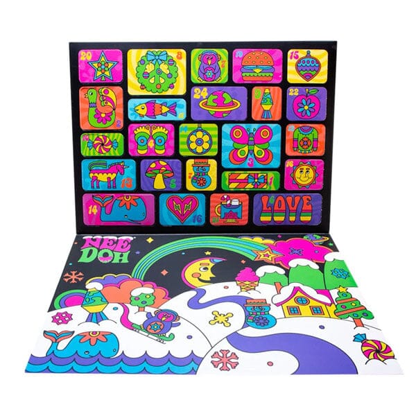 Fidget Toy Advent Calendar 24-Piece Squishy & Stretch Set