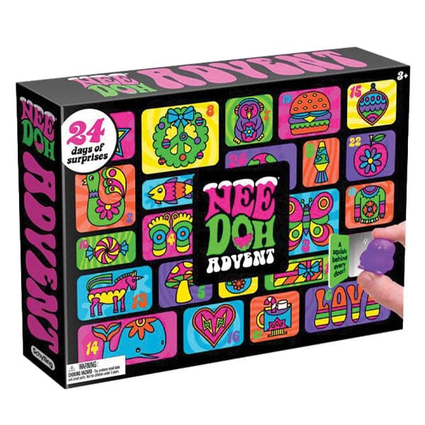 Fidget Toy Advent Calendar 24-Piece Squishy & Stretch Set