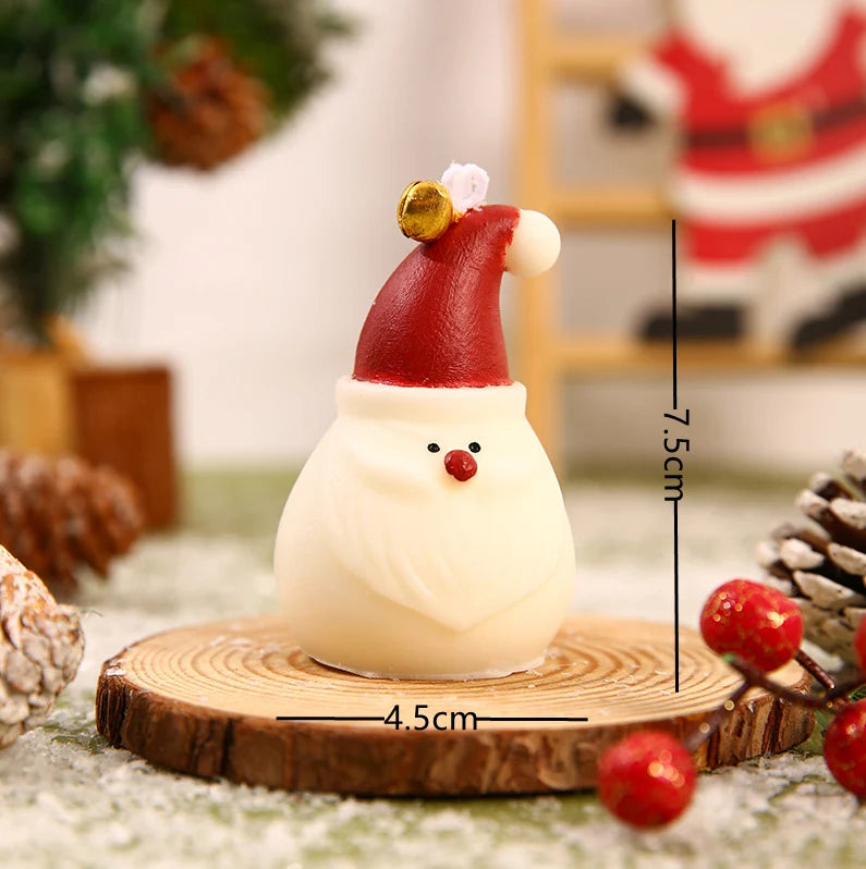 Figurine Candle Hand-Poured Wax Sculpted Detail Gift-Ready