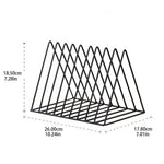 File Holder Iron Magazine & Book Organizer