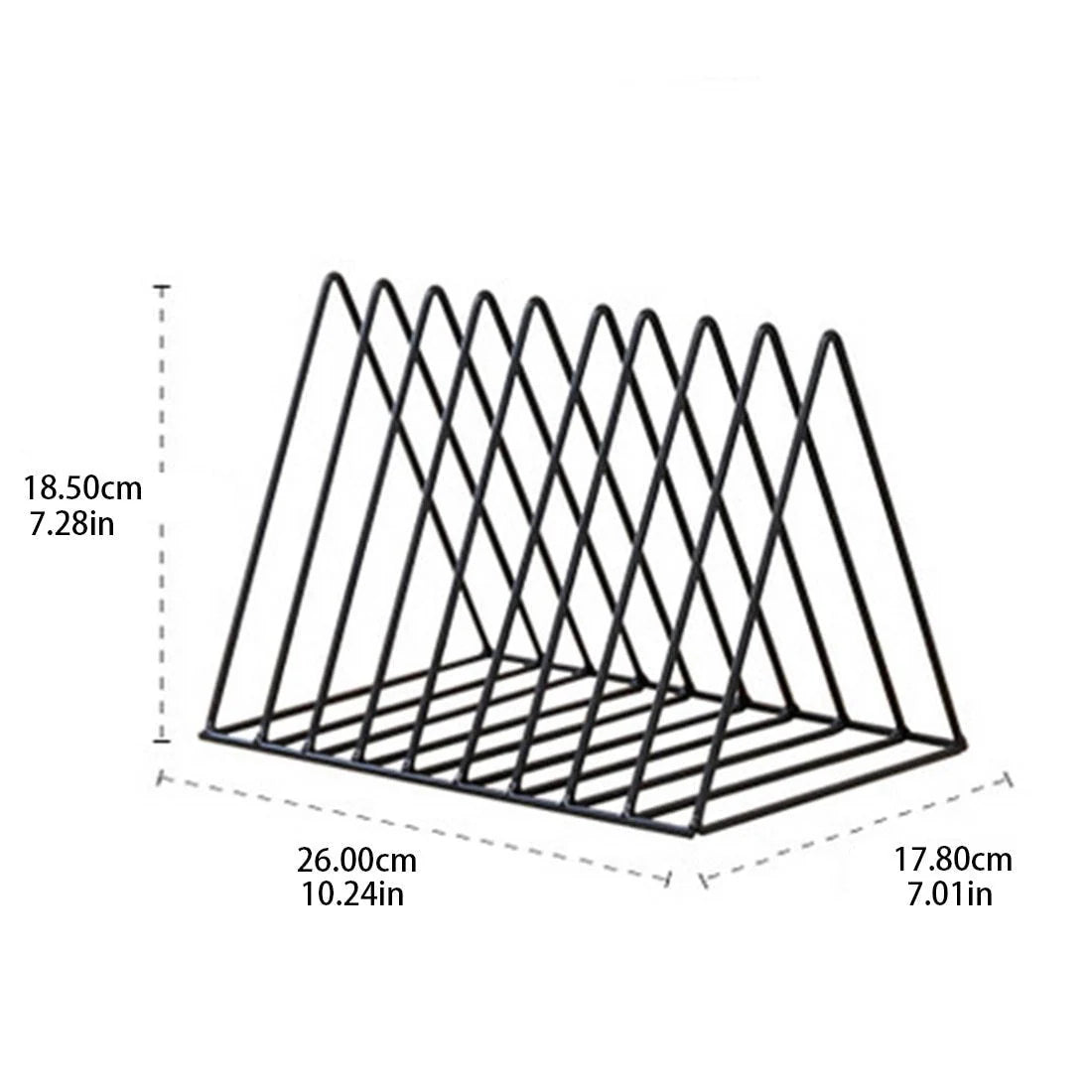 File Holder Iron Magazine & Book Organizer