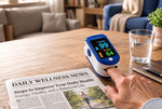 Finger Pulse Oximeter OLED Display Blood Oxygen & Heart Rate Monitor