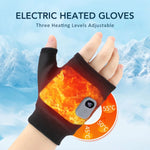 Fingerless Gloves USB Rechargeable & Touchscreen Compatible