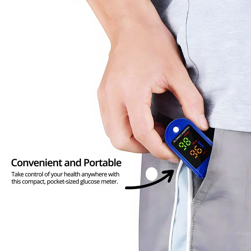 Fingertip Pulse Oximeter HD LED Display Portable Design
