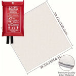 Fireproof Blanket Fiberglass Reusable 1076°F