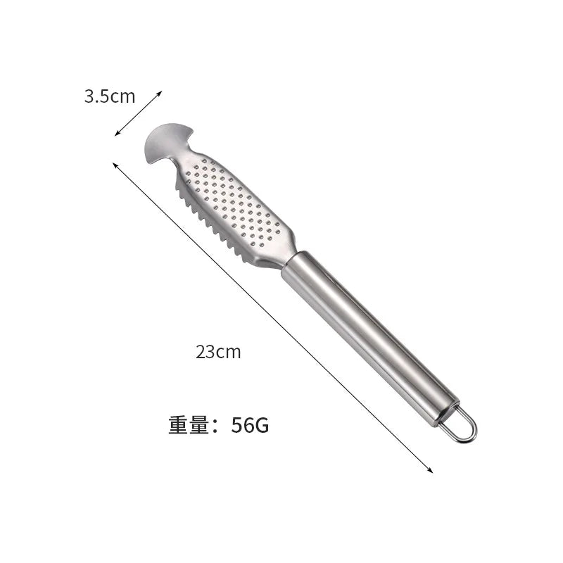 Fish Scaler 430 Stainless Steel Ergonomic Grip