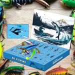 Fishing Advent Calendar 24 Compartments Lures & Hooks