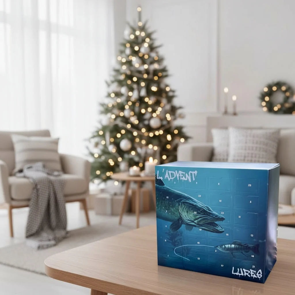 Fishing Advent Calendar 24 Unique Lures Freshwater & Saltwater