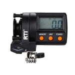 Fishing Line Counter LED Display Memory Clip-On Clamp
