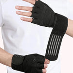Fitness Gloves Non-Slip Grip Breathable Mesh Comfortable Fit