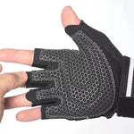Fitness Gloves Non-Slip Grip Breathable Mesh Comfortable Fit