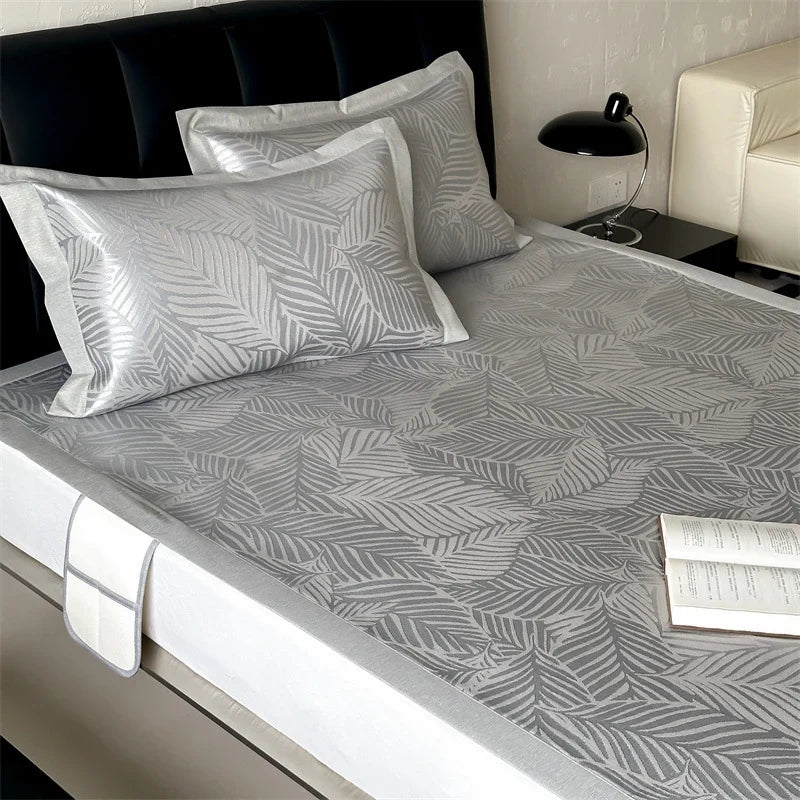 Fitted Sheet Jacquard Satin Reinforced Elastic Edges