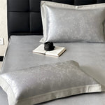 Fitted Sheet Jacquard Satin Reinforced Elastic Edges