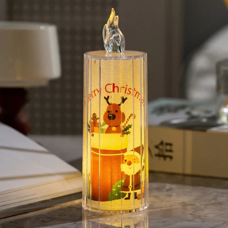 Flameless Candle LED Realistic Flicker & Wax-Look Finish