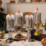 Flameless LED Candle Realistic Flicker & Color-Changing