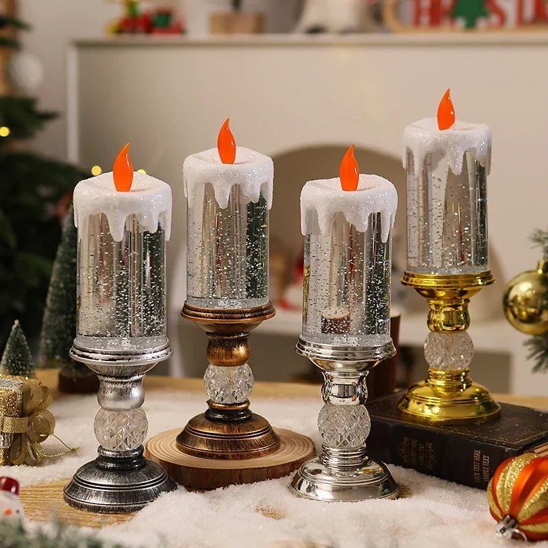 Flameless LED Candle Realistic Flicker & Color-Changing