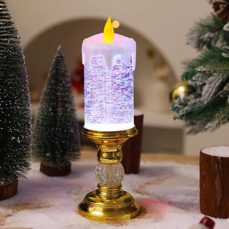 Flameless LED Candle Realistic Flicker & Color-Changing
