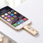 Flash Drive 3-in-1 Lightning USB-C USB-A Connectors