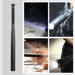 Flashlight Baseball Bat Shape Aluminum Alloy Three Modes