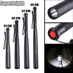 Flashlight Baseball Bat Shape Aluminum Alloy Three Modes