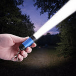 Flashlight USB Rechargeable Waterproof Pocket-Sized Micro-LED