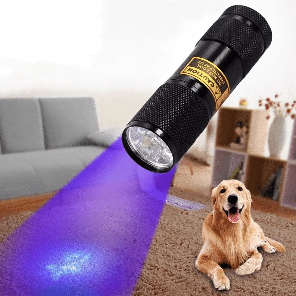 Flashlight UV Blacklight Pocket-Sized Stain Detection