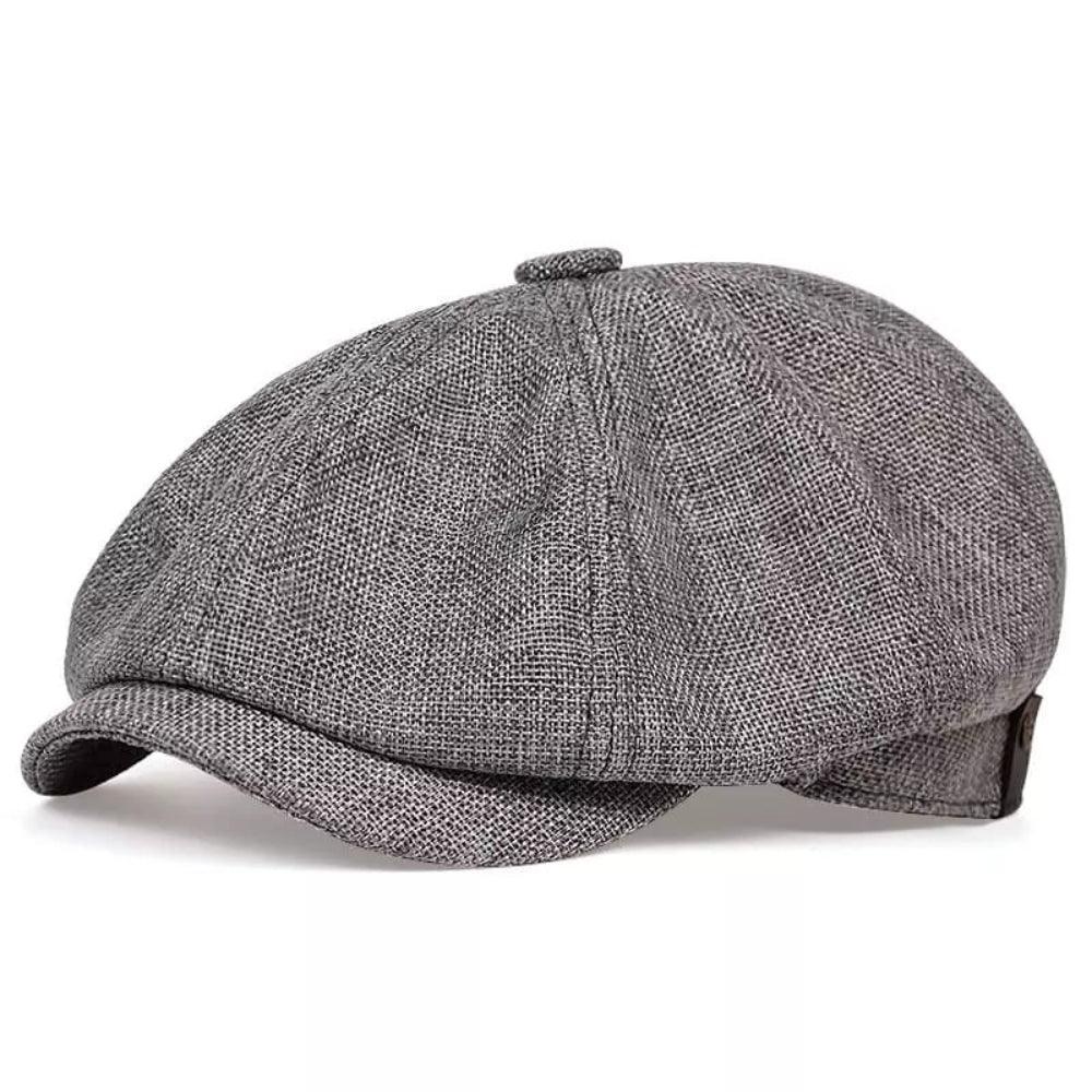 Flat Cap Cotton Newsboy Style Breathable One Size Fits Most