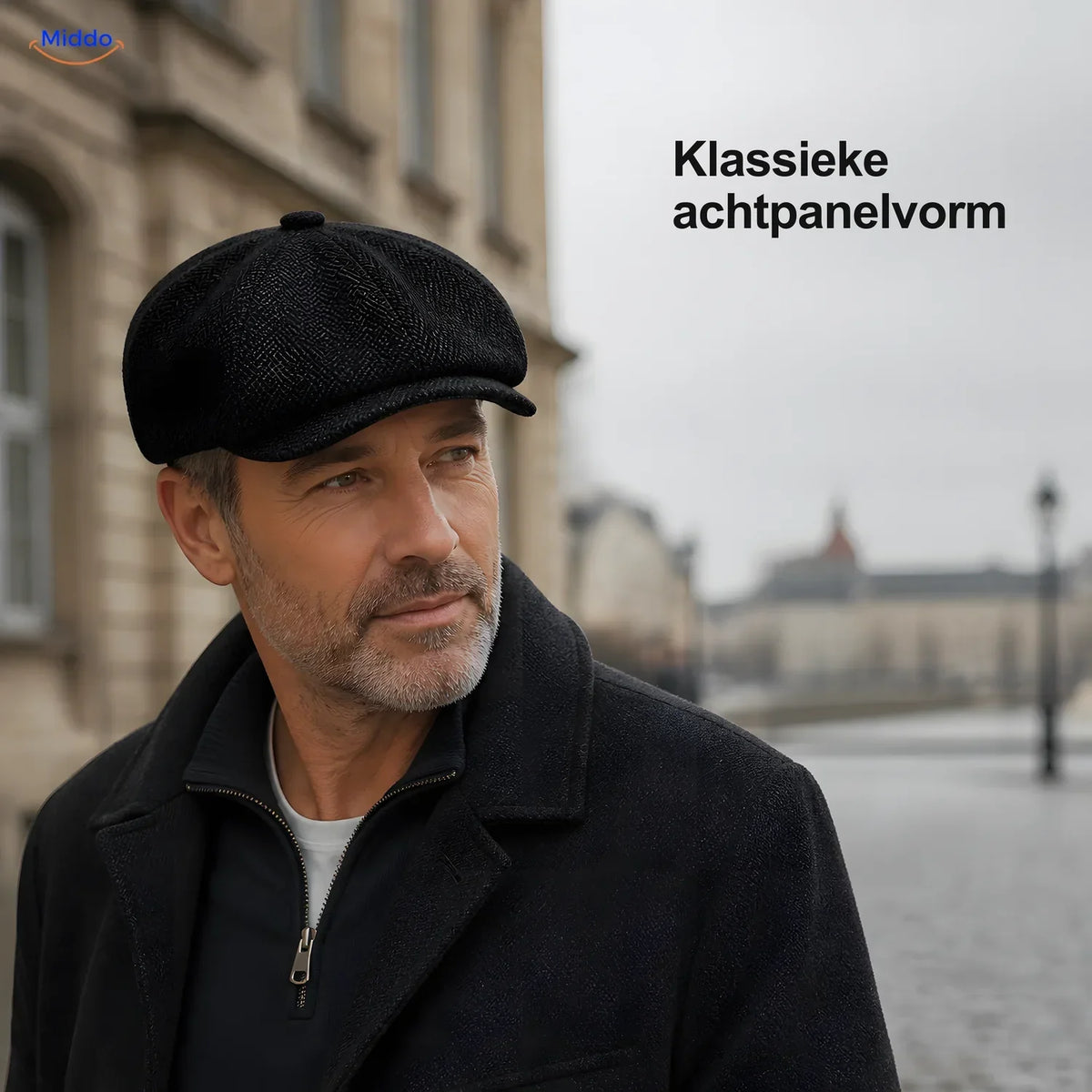 Flat Cap Eight-Panel Lightweight Foldable