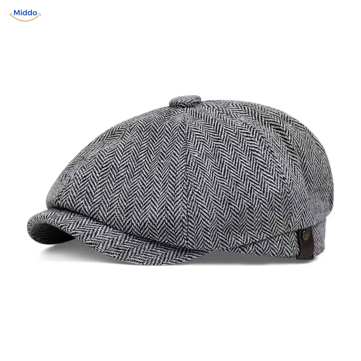 Flat Cap Eight-Panel Lightweight Foldable