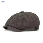 Flat Cap Eight-Panel Lightweight Foldable