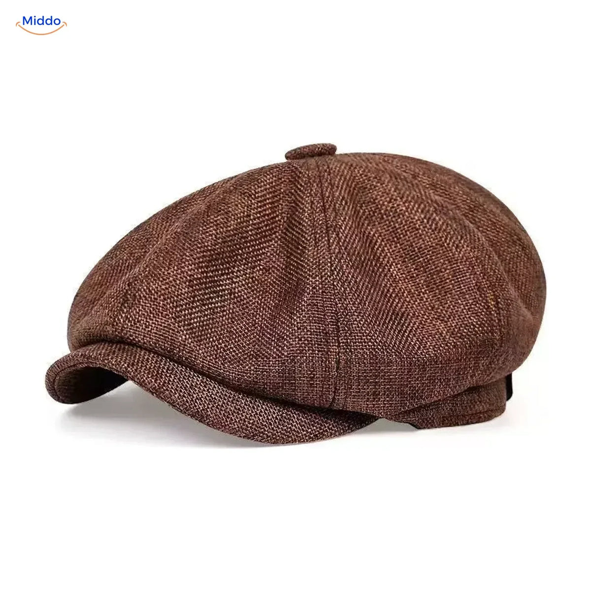 Flat Cap Eight-Panel Lightweight Foldable