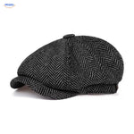 Flat Cap Eight-Panel Lightweight Foldable