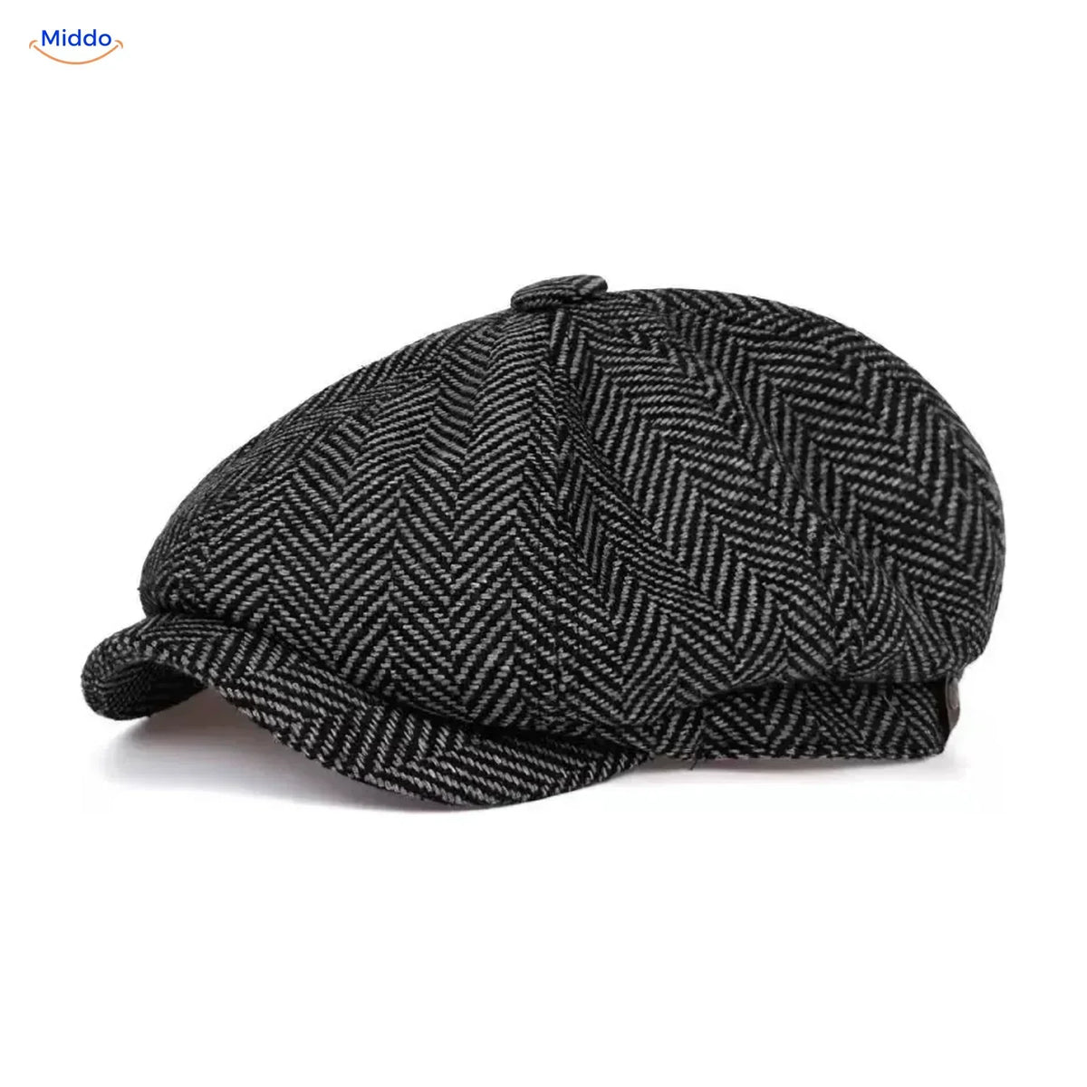 Flat Cap Eight-Panel Lightweight Foldable