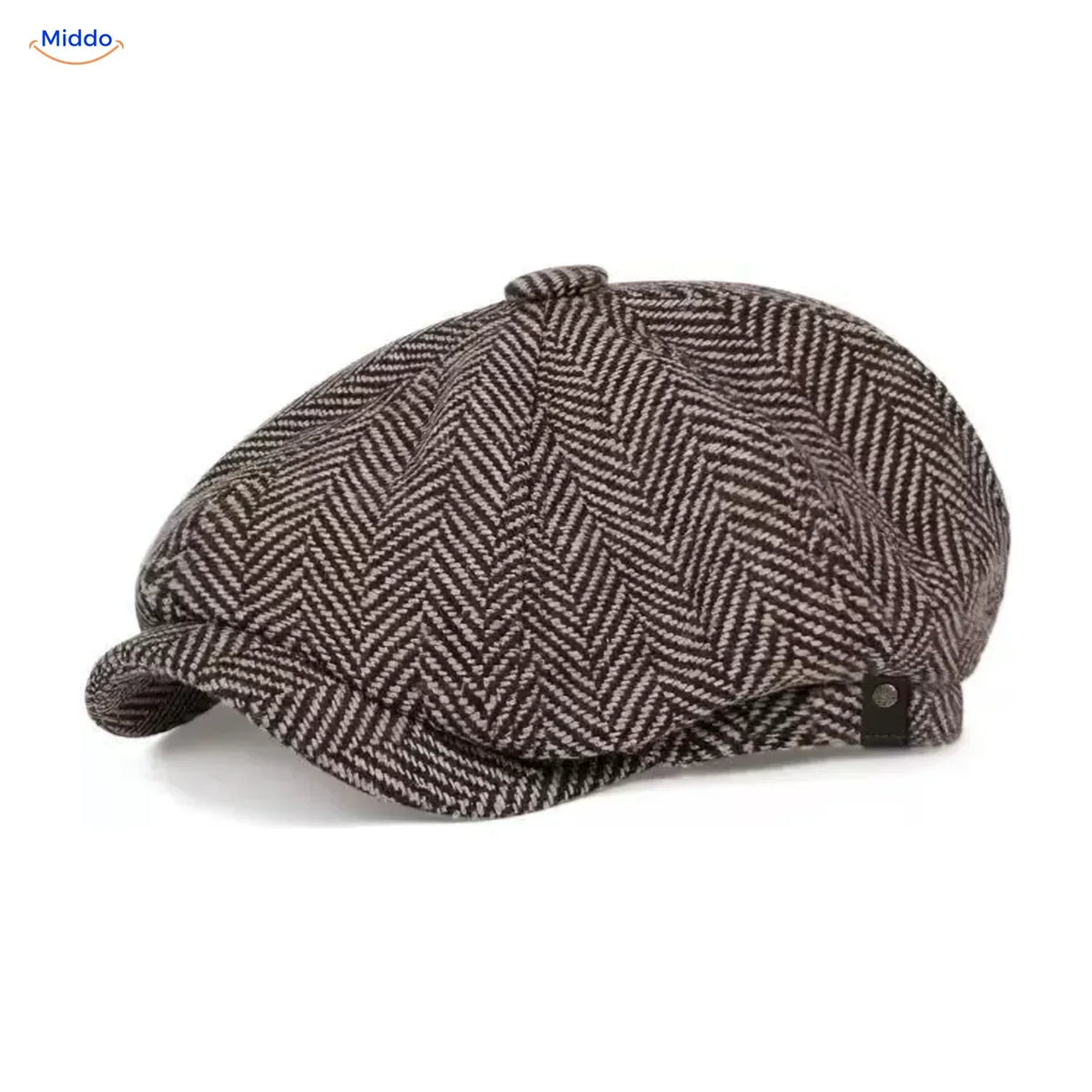 Flat Cap Eight-Panel Lightweight Foldable