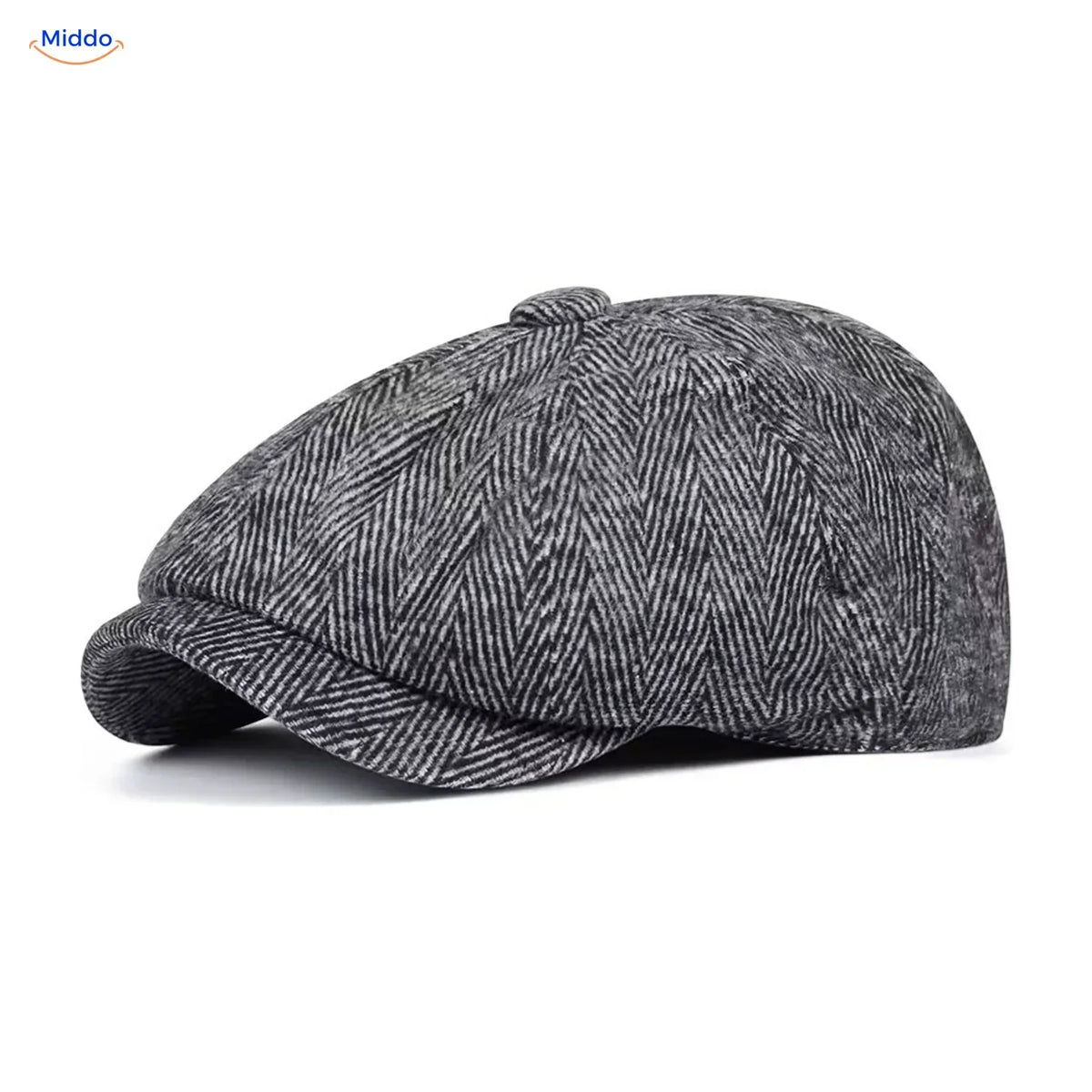 Flat Cap Eight-Panel Lightweight Foldable