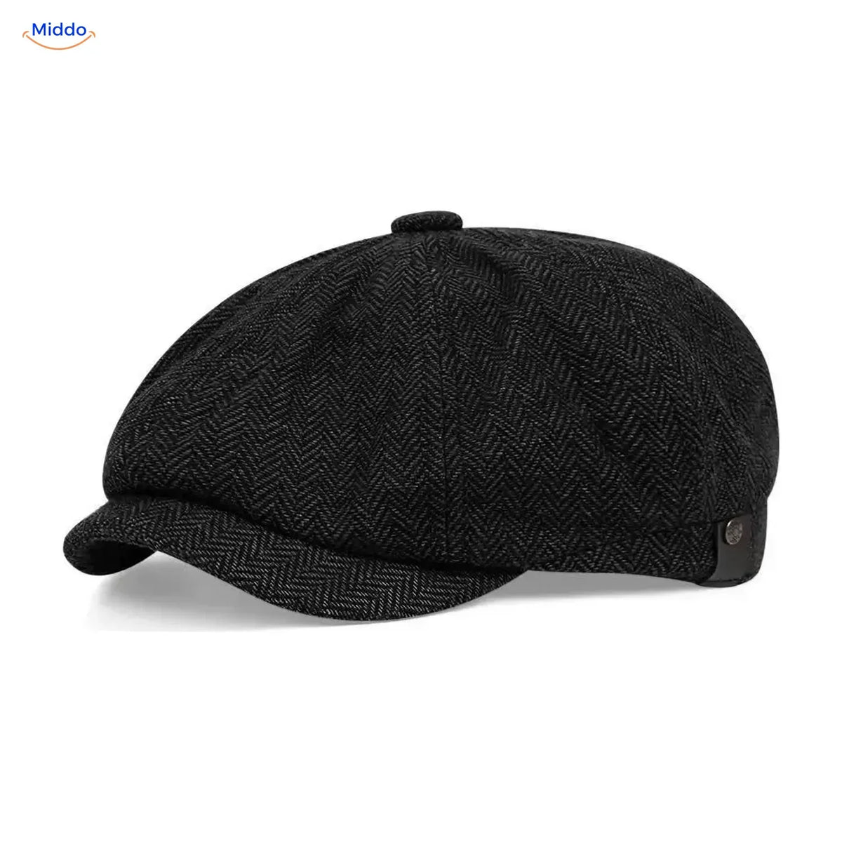Flat Cap Eight-Panel Lightweight Foldable