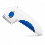 Flea Comb Battery-Powered Detachable Stainless Steel